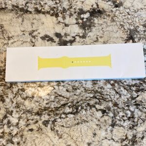Apple sports band in lemon zest for 41mm Apple Watch